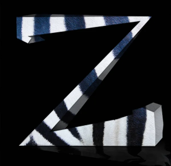 Z-иллюстрация букв — стоковое фото