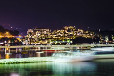 gece Budva manzara
