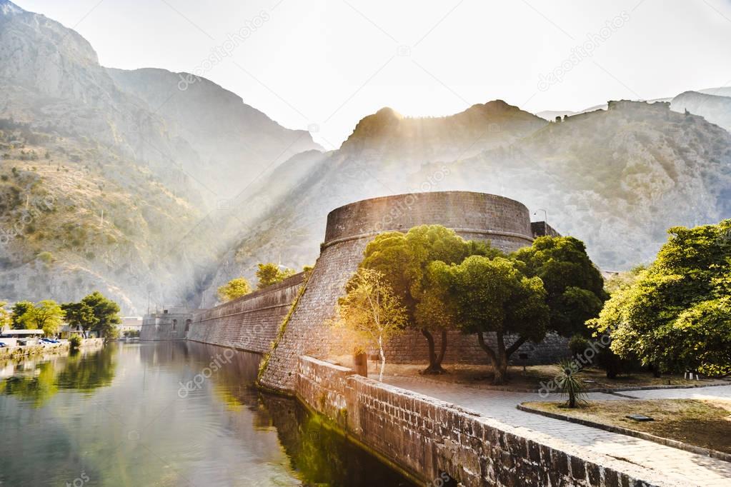 fortress at dawn Kotor