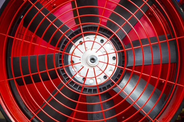 Fan at the tractor — Stock Photo, Image