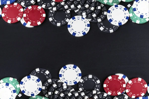 Fichas de Poker — Fotografia de Stock