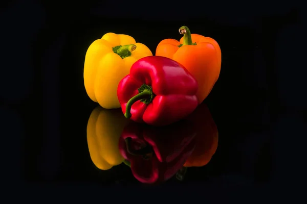 Páprica de pimenta colorida — Fotografia de Stock