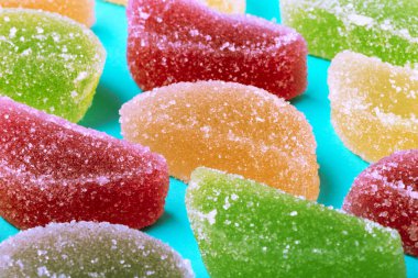 renkli jöle şekerler