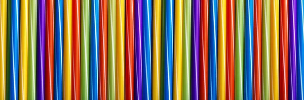 Colorful drink straws