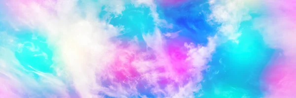 Wolke Und Himmel Mit Pastellfarbenem Hintergrund Abstrakter Himmelshintergrund Süßer Farbe — Stockfoto