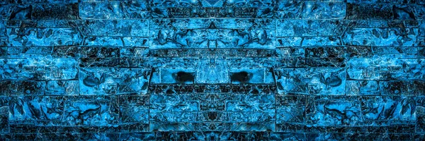 Фон Зібраний Різноманітних Декоративних Синіх Каменів — стокове фото
