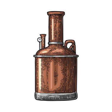 Bira fabrikasındaki tanklar..