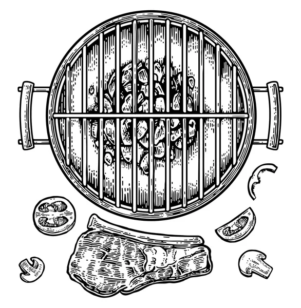 ᐈ Carne asada vector de stock, imágenes dibujo carne asada | descargar