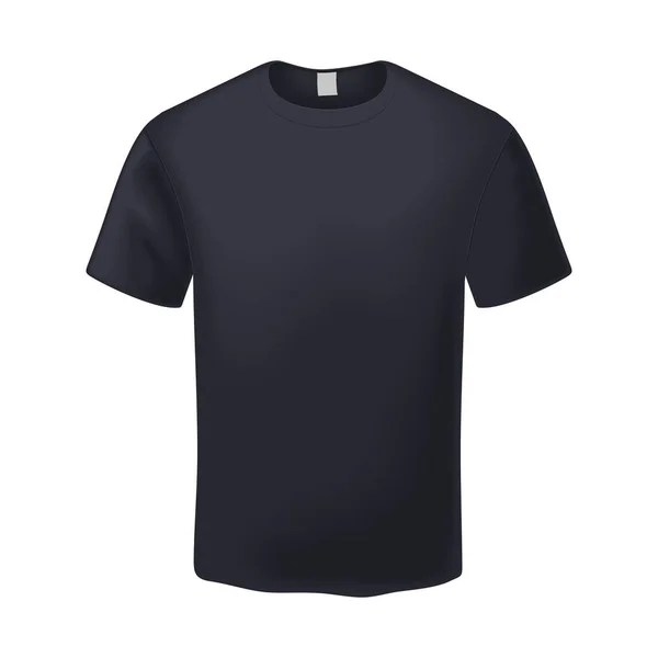 Mannelijke t-shirt. Vector.Vector platte illustratie op witte achtergrond — Stockvector