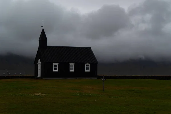 Black Church of Budir in Iceland