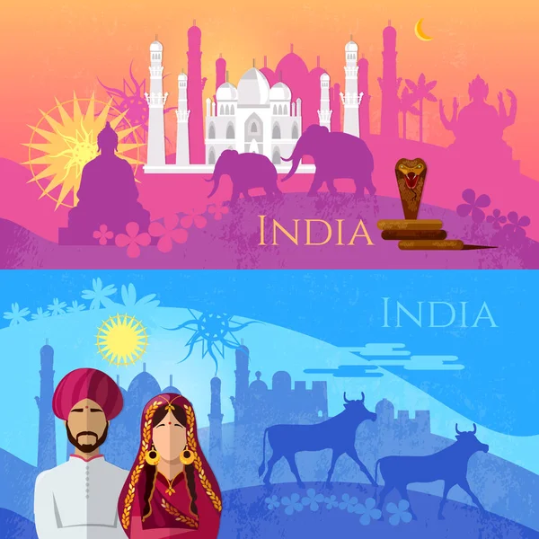 Travel to India banner. Culture, traditions, attractions