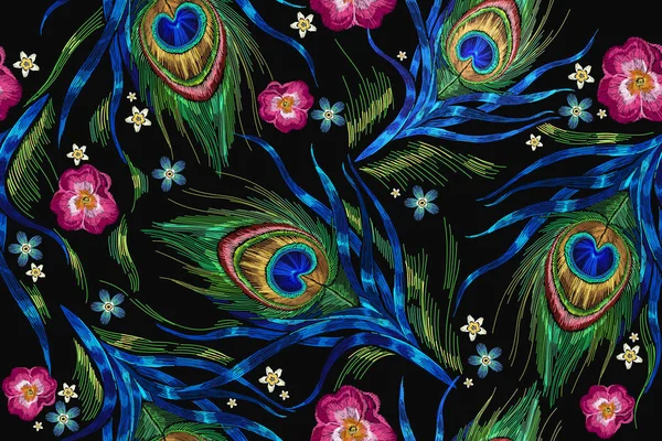 Peacock Feathers and Hearts Design Sports Bag