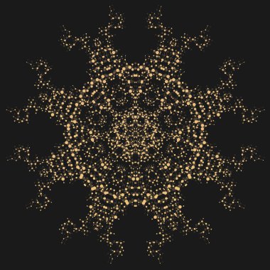 Bağlantılı çizgi ve noktalar ile geometrik arka plan. Yapısı molekül ve iletişim. Bilimsel kavram tasarımınız için. Tıp, teknoloji, bilim arka plan. Vektör çizim.