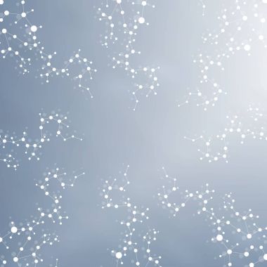 Yapı molekülü ve iletişim. DNA, atom, nöronlar. Tasarımınız için bilimsel bir kavram. Noktalarla birleştirilmiş çizgiler. Tıp, teknoloji, kimya, bilim geçmişi. Vektör illüstrasyonu.