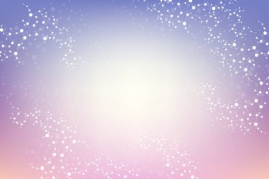 Yapı molekülü ve iletişim. DNA, atom, nöronlar. Tasarımınız için bilimsel bir kavram. Noktalarla birleştirilmiş çizgiler. Tıp, teknoloji, kimya, bilim geçmişi. Vektör illüstrasyonu.