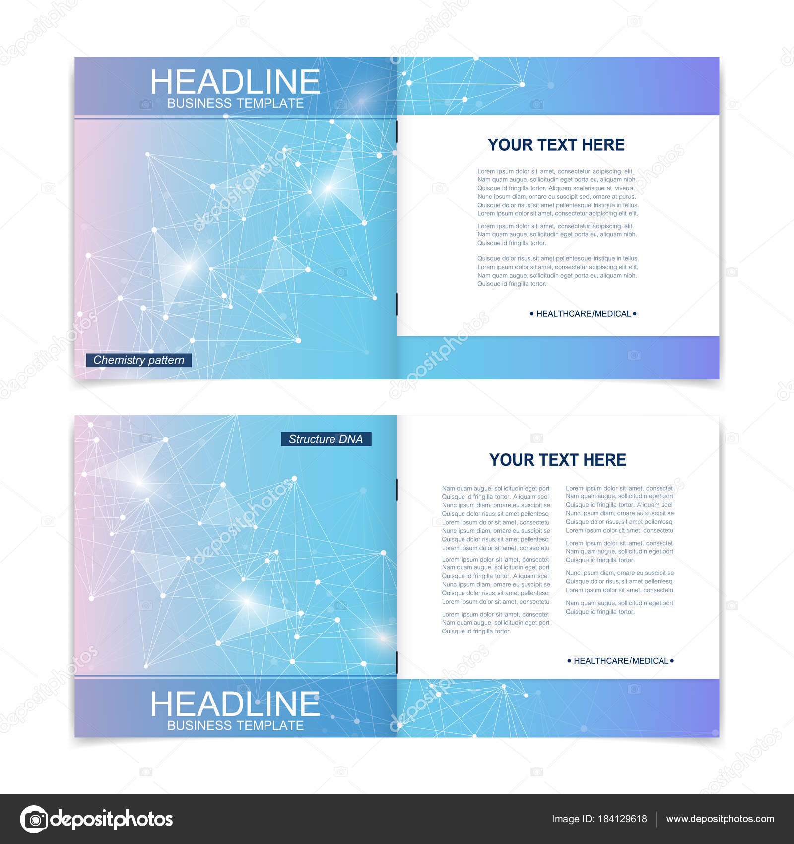 scientific templates square brochure magazine leaflet flyer
