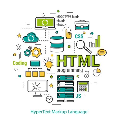 HTML satır sanat kavramı