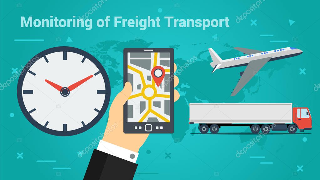 Business Banner-Monitoring of Freight Transport
