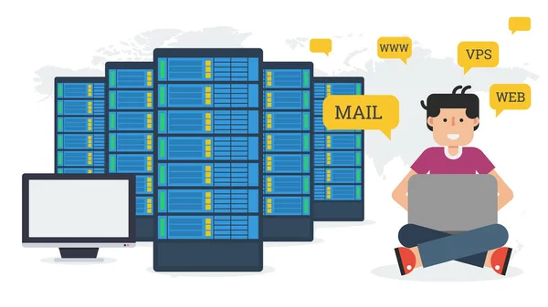 Uzun banner - Web hosting yönetim