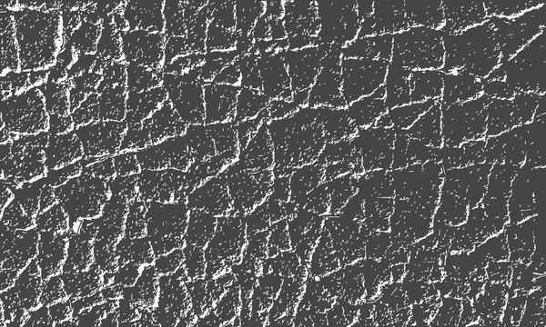 Textura vectorial de la superficie de asfalto agrietada. Grunge fondo abstracto. Web de grietas y granos se puede utilizar para la superposición . — Vector de stock