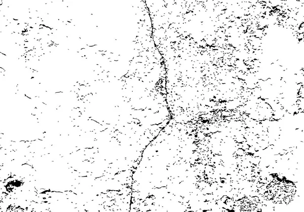 Textur der rissigen Wand mit altem Putz. verzweifelter Vektor-Hintergrund. — Stockvektor