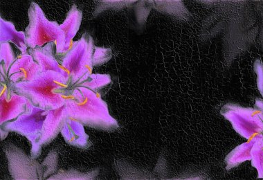 Güzel romantik çerçeve.