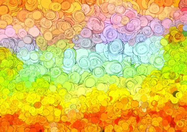 Arka plan gökkuşağı dokusu