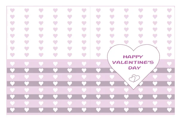 Valentines den vintage písmo pozadí — Stockový vektor