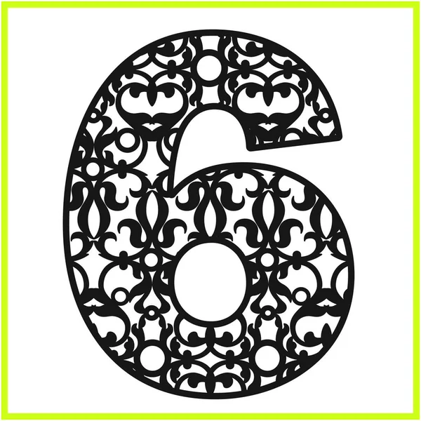 Vektör altıncı lazer kesim