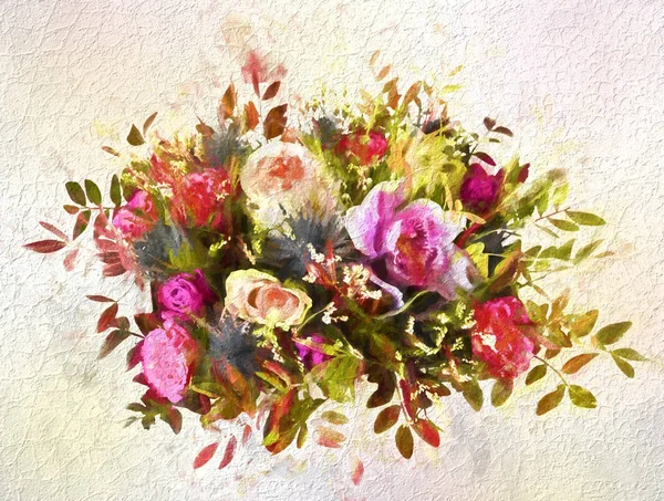 Stilize güzel buket