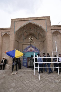 Noushabad ve antik yeraltı şehri, Aran va Bidol, Kaşan, Esfahan, Iran, 23 Mart 2017 olarak kabul edilir eski mimarisinin başyapıtlarından.