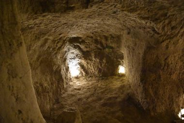 Noushabad ve antik yeraltı şehri, Aran va Bidol, Kaşan, Esfahan, Iran, 23 Mart 2017 olarak kabul edilir eski mimarisinin başyapıtlarından.