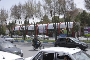 Farsça yeni yıl, kiraz veya nowrooz şahin'e Shahr, İsfahan, İran'ın görüldüğü haft