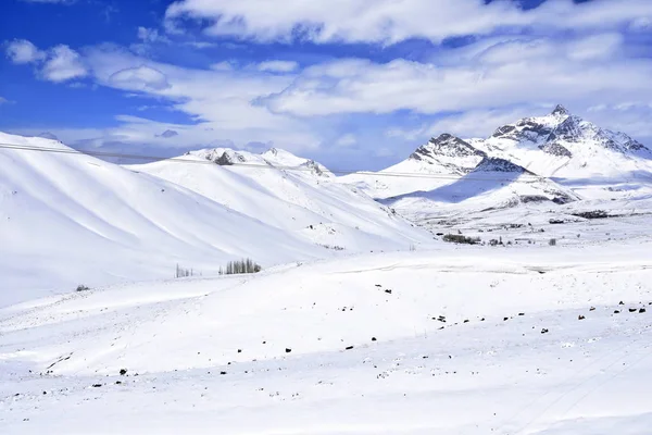吐安巴尔，Fereydunshahr 滑雪胜地，伊斯法罕，伊朗在春天的时间 — 图库照片