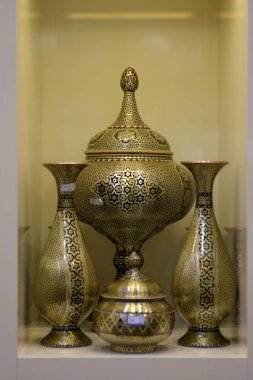 Esfahan, Isfahan Kapalıçarşı, Nakş-ı Cihan Meydanı, esfahan, Iran yapılan el sanatları