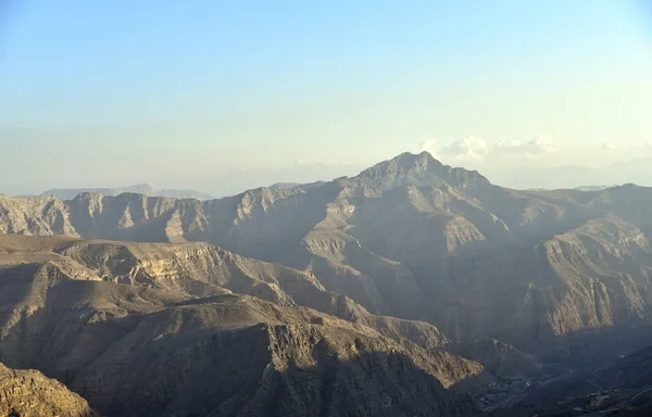 Yol Jais dağlara, Jebel Jais, Ras Al Khaimah, Birleşik Arap 