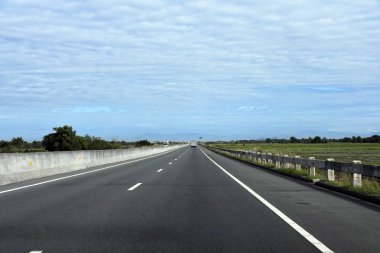 Manila, Filipinler, 12 Aralık 2017 yoldan Manila Bagu