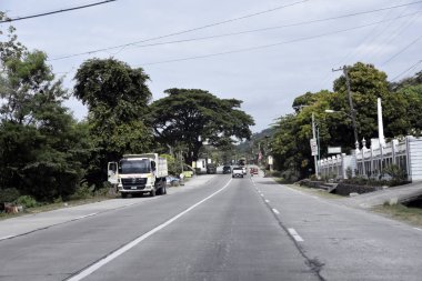 Manila, Filipinler, 12 Aralık 2017 yoldan Manila Bagu