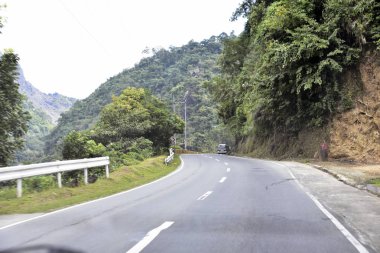 Manila, Filipinler, 12 Aralık 2017 yoldan Manila Bagu