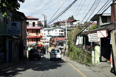 Baguio City, Filipinler, 13 Aralık 2017 Baguio Şehir Sightse