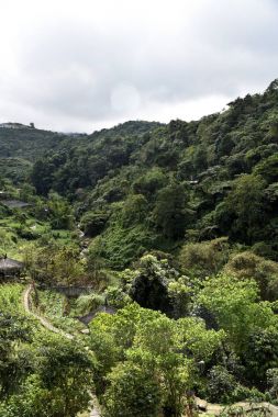 Baguio City, Filipinler, 13 Aralık 2017 Baguio Şehir Sightse