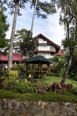 Baguio City, Filipinler, 14 Aralık 2017 Baguio Şehir Sightse