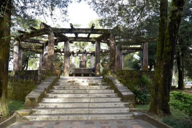 Baguio City, Filipinler, 14 Aralık 2017 Baguio Şehir Sightse