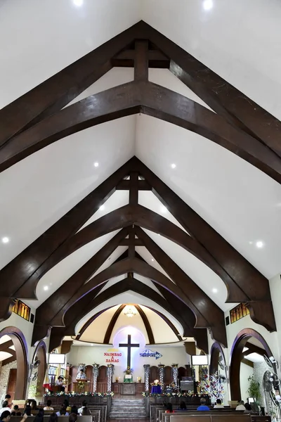 Buenavista vereinigte methodistische Kirche, Philippinen — Stockfoto