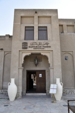Al Fahidi tarihsel ve Dubai eski Souq Mahallesi'nde, Dubai, BM