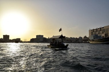 Al Fahidi tarihsel ve Dubai eski Souq Mahallesi'nde, Dubai, BM