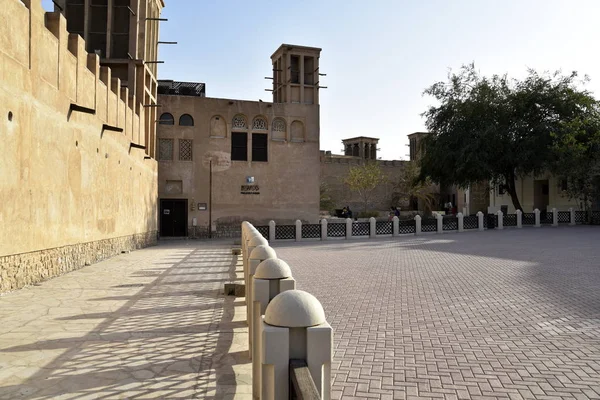 Al Fahidi tarihsel ve Dubai eski Souq Mahallesi'nde, Dubai, BM