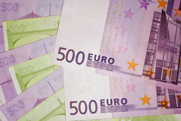 Close-up Euro valutaseddel, EU-valuta - Stock-foto