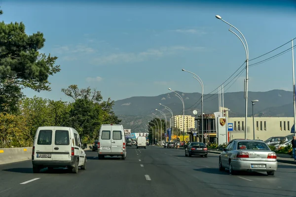Tbilisi Road Day — Stock fotografie