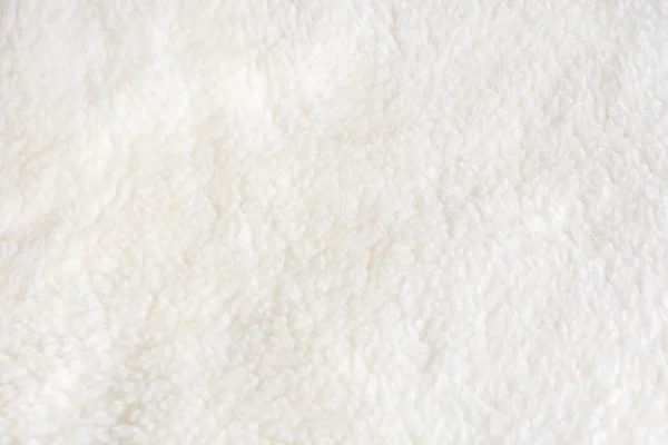 White fur close up background. Texture, abstract pattern. — Stock Photo, Image